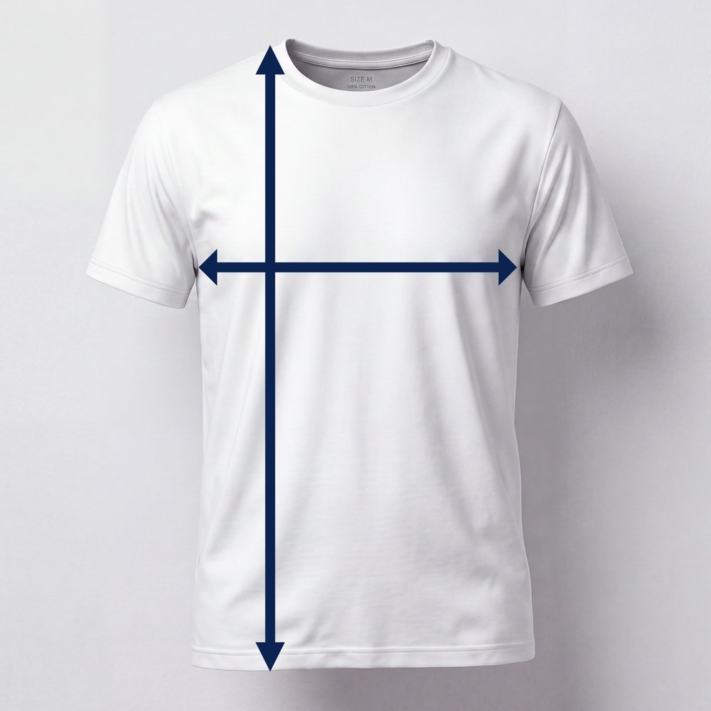 Tank top measurement diagram